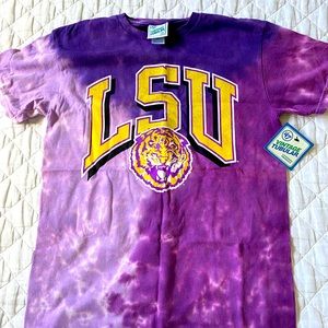 47 LSU Tie Dye Vintage T-Shirt Small